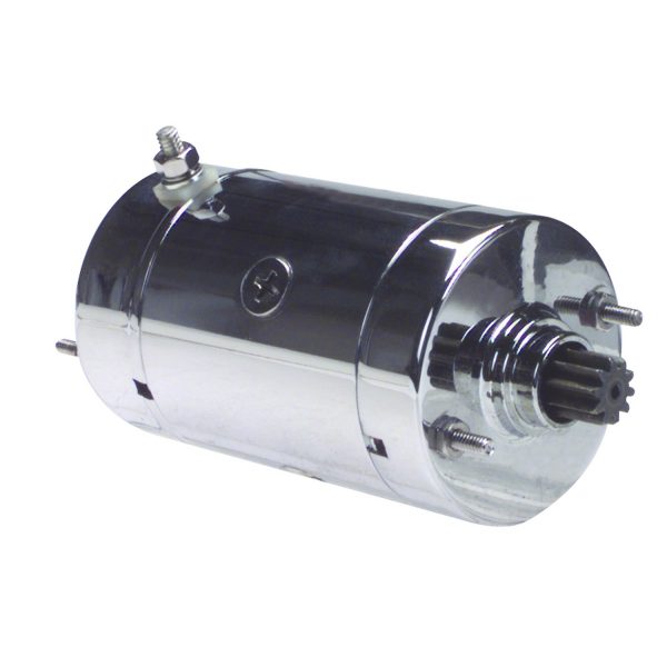 Démarreur Harley Davidson 31570-73, 31570-73B, 31570-73C, 31570-73T, Hitachi S108-41 CHROME